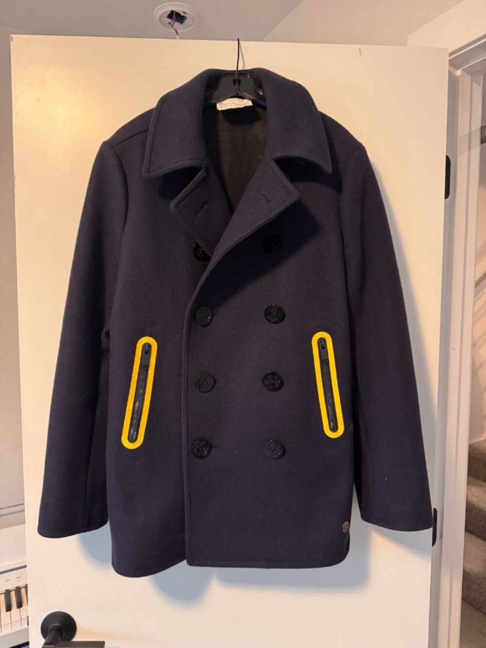 G-Star Raw by Marc Newson Wool Peacoat Navy Size M